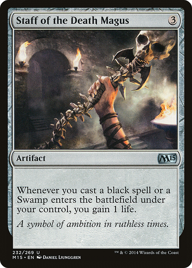 Staff of the Death Magus (M15-232) [Magic 2015]