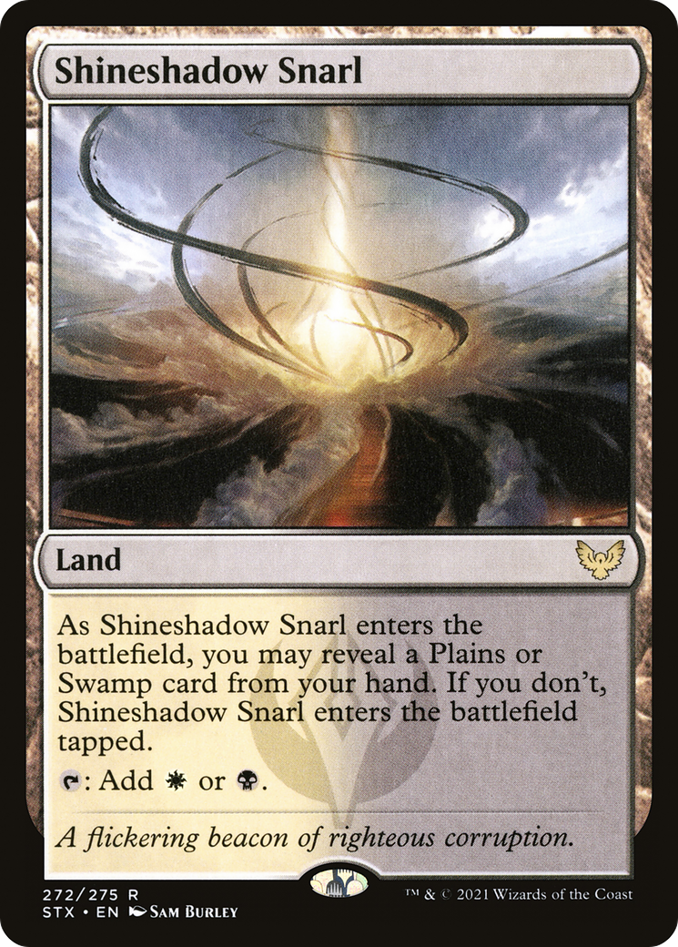 Shineshadow Snarl (STX-272) [Strixhaven: School of Mages] Foil