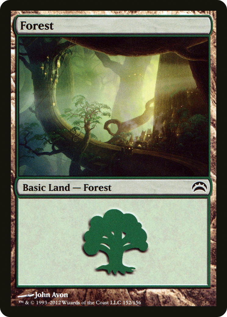 Forest (PC2-152) [Planechase 2012] Foil