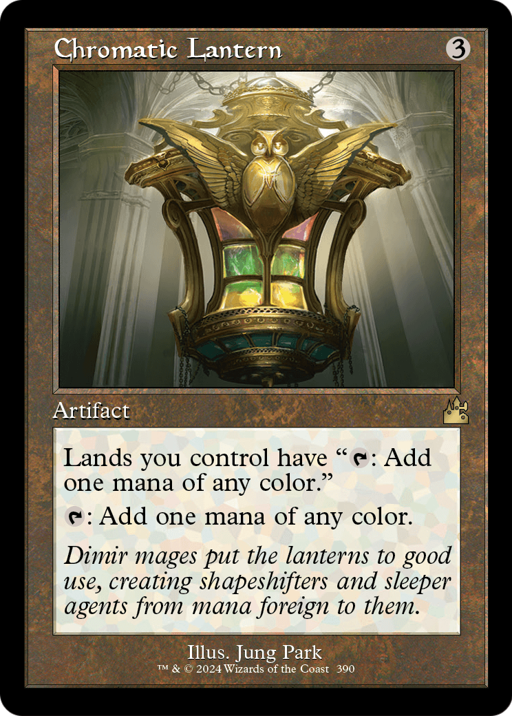 Chromatic Lantern (Retro Frame) (RVR-390) [Ravnica Remastered]