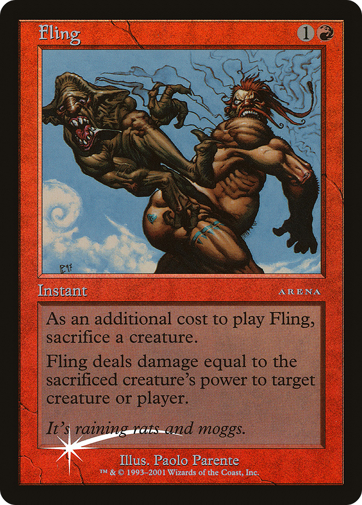 Fling [Arena League 2001] Foil