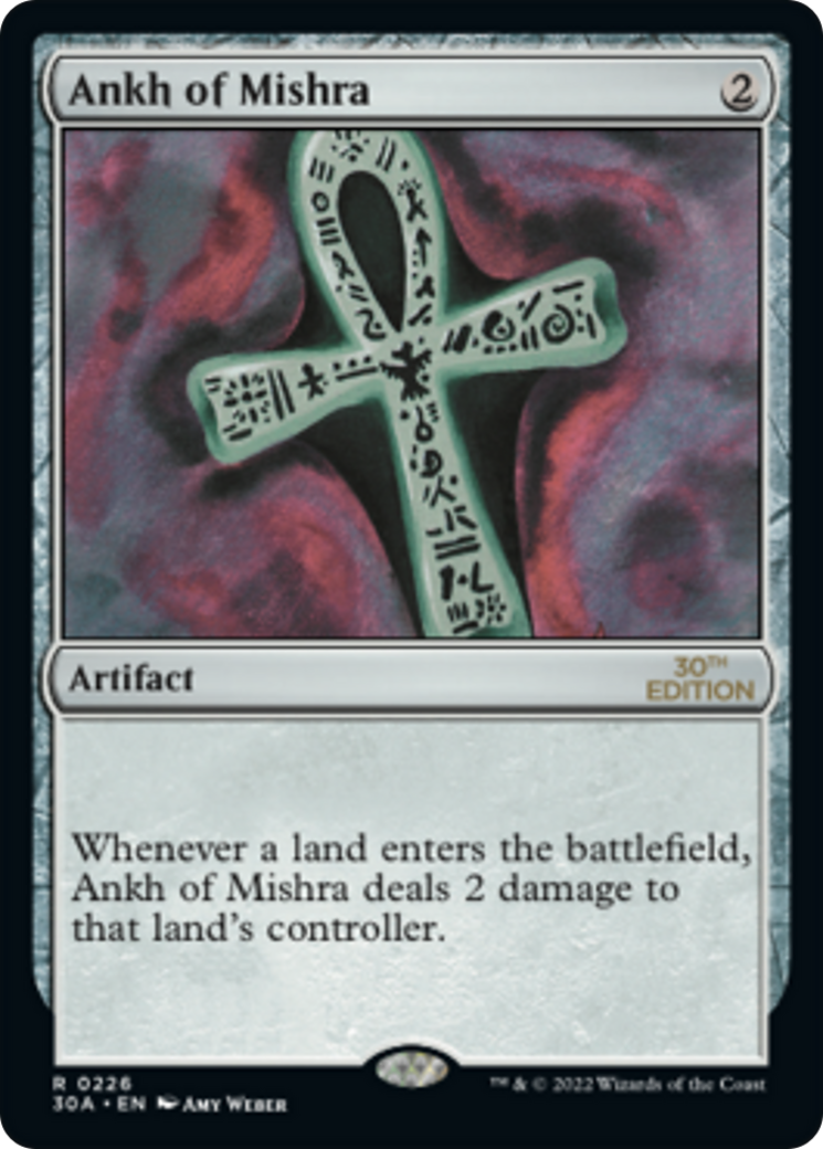 Ankh of Mishra (30A-226) [30th Anniversary Edition]