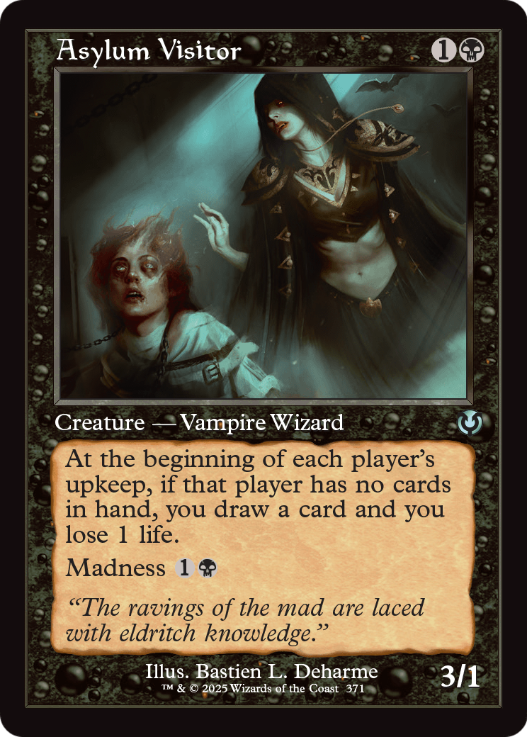 Asylum Visitor (Retro Frame) (INR-371) [Innistrad Remastered]