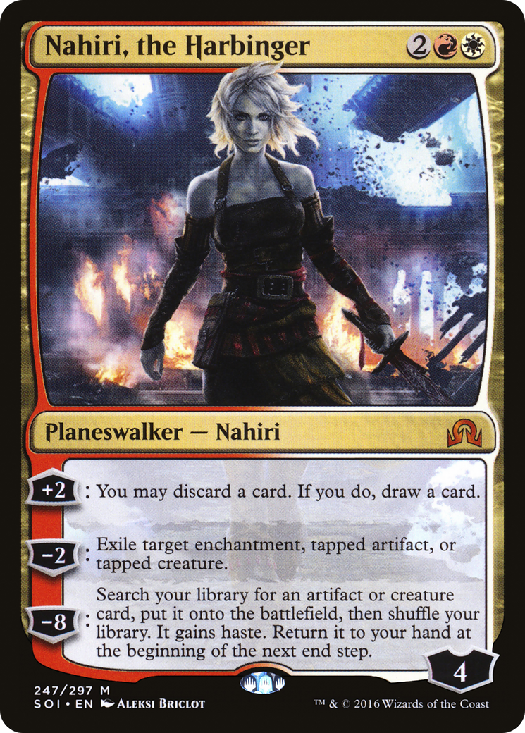Nahiri, the Harbinger (SOI-247) [Shadows over Innistrad] Foil