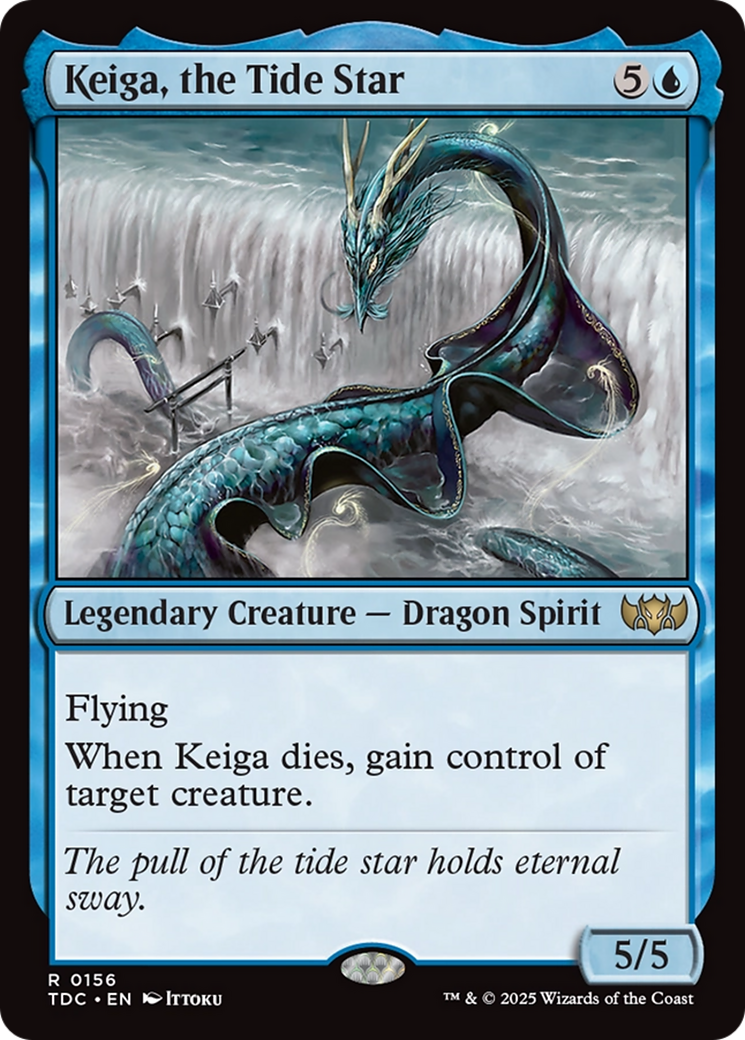 Keiga, the Tide Star (TDC-156) [Commander: Tarkir: Dragonstorm]