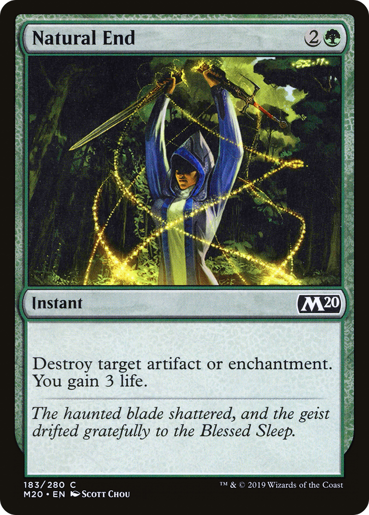 Natural End (M20-183) [Core Set 2020]