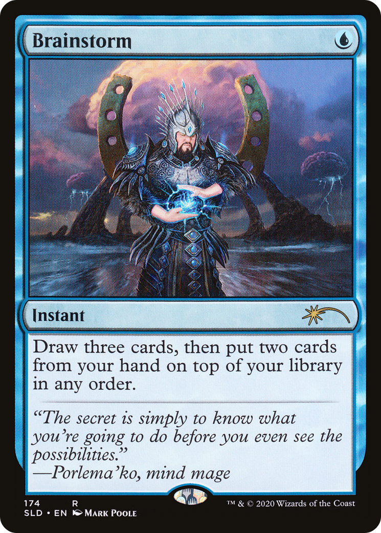 Brainstorm (SLD-174) [Secret Lair Drop] Foil