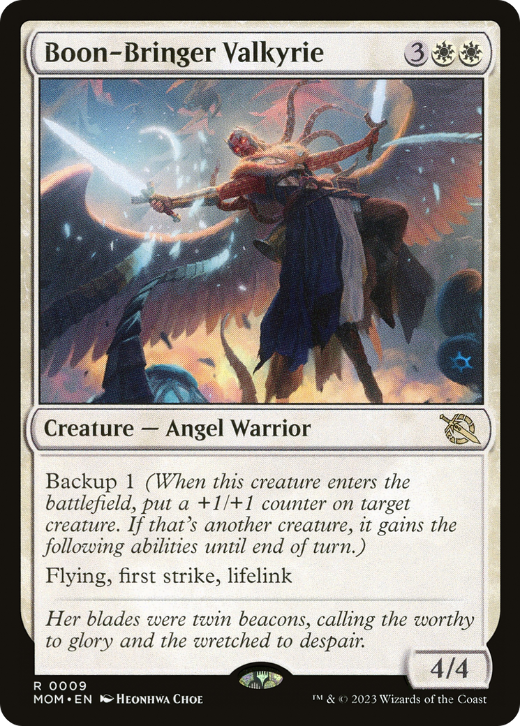Boon-Bringer Valkyrie (MOM-009) [March of the Machine]