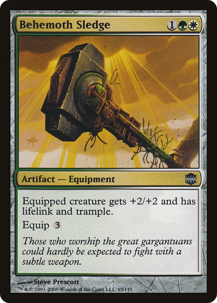 Behemoth Sledge (ARB-065) [Alara Reborn]