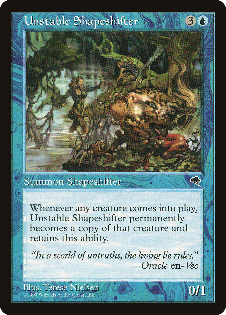 Unstable Shapeshifter (TMP-100) [Tempest]