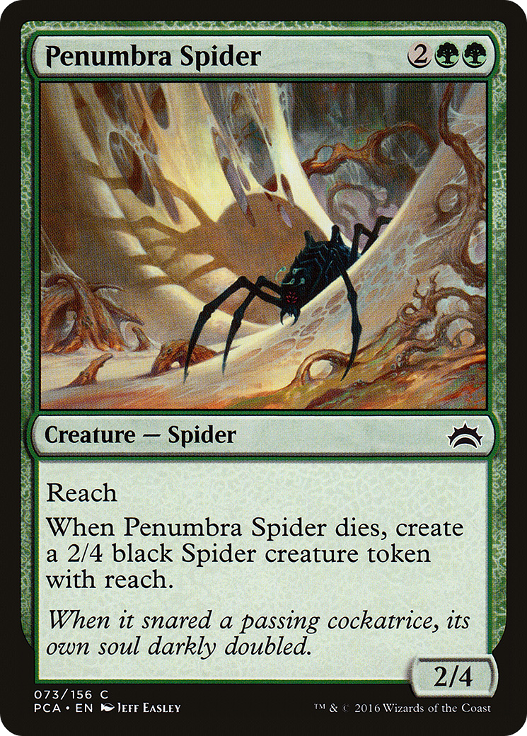 Penumbra Spider (PCA-073) [Planechase Anthology]