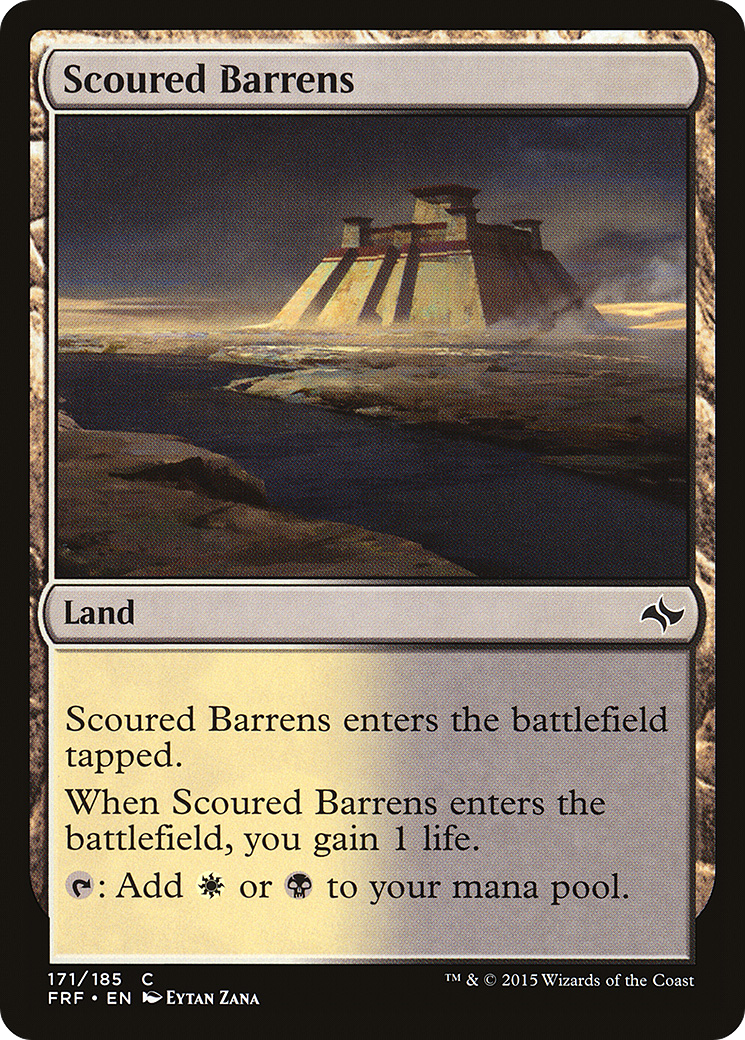 Scoured Barrens (FRF-171) [Fate Reforged]