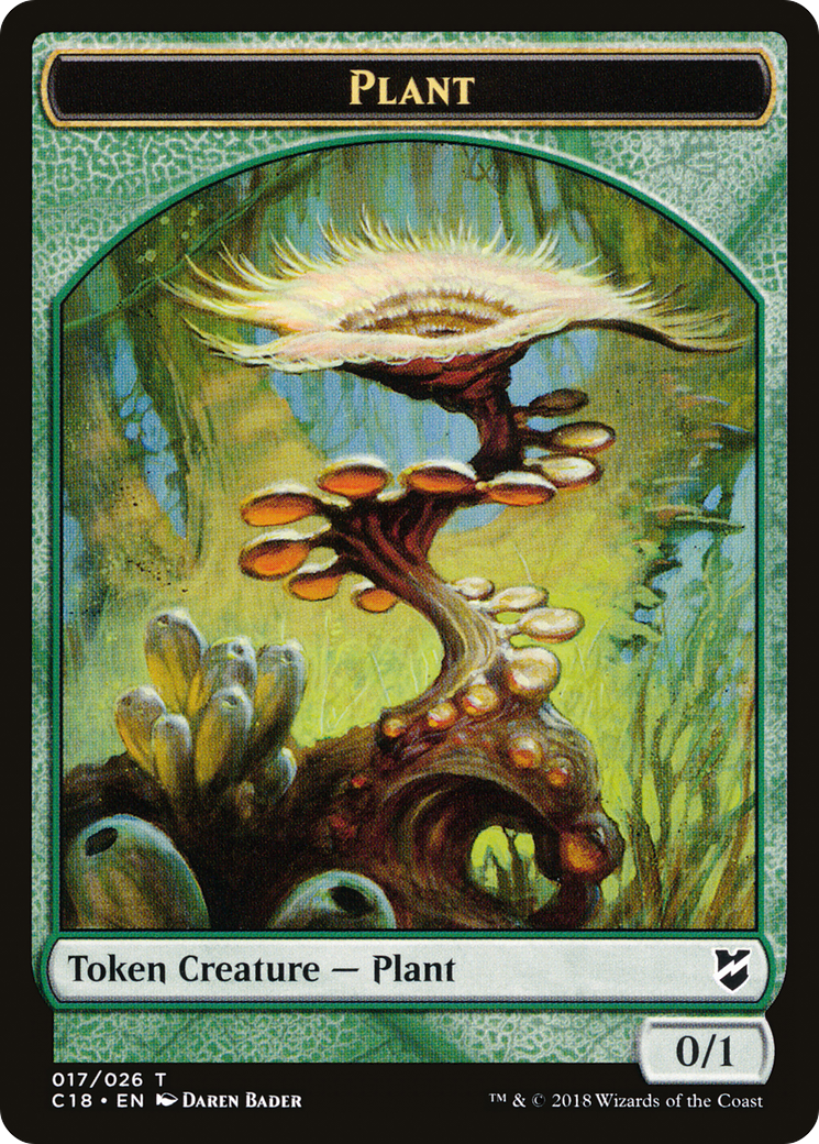 Plant (TC18-017) [Commander 2018 Tokens]