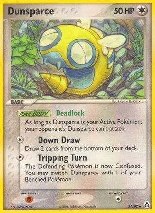 Dunsparce (31/92) [Legend Maker] - Uncommon