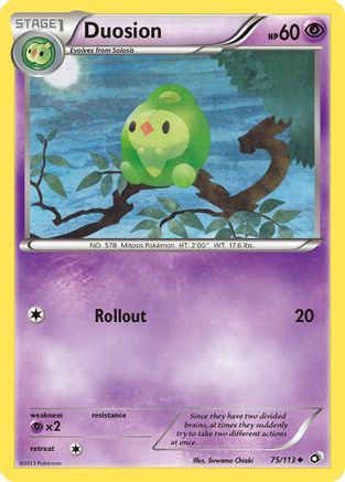 Duosion (75/113) [Legendary Treasures] Reverse Holofoil - Uncommon