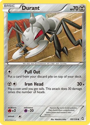 Durant (083/124) [Dragons Exalted] Reverse Holofoil - Uncommon