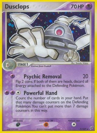 Dusclops (7/107) [Deoxys] Reverse Holofoil - Holo Rare