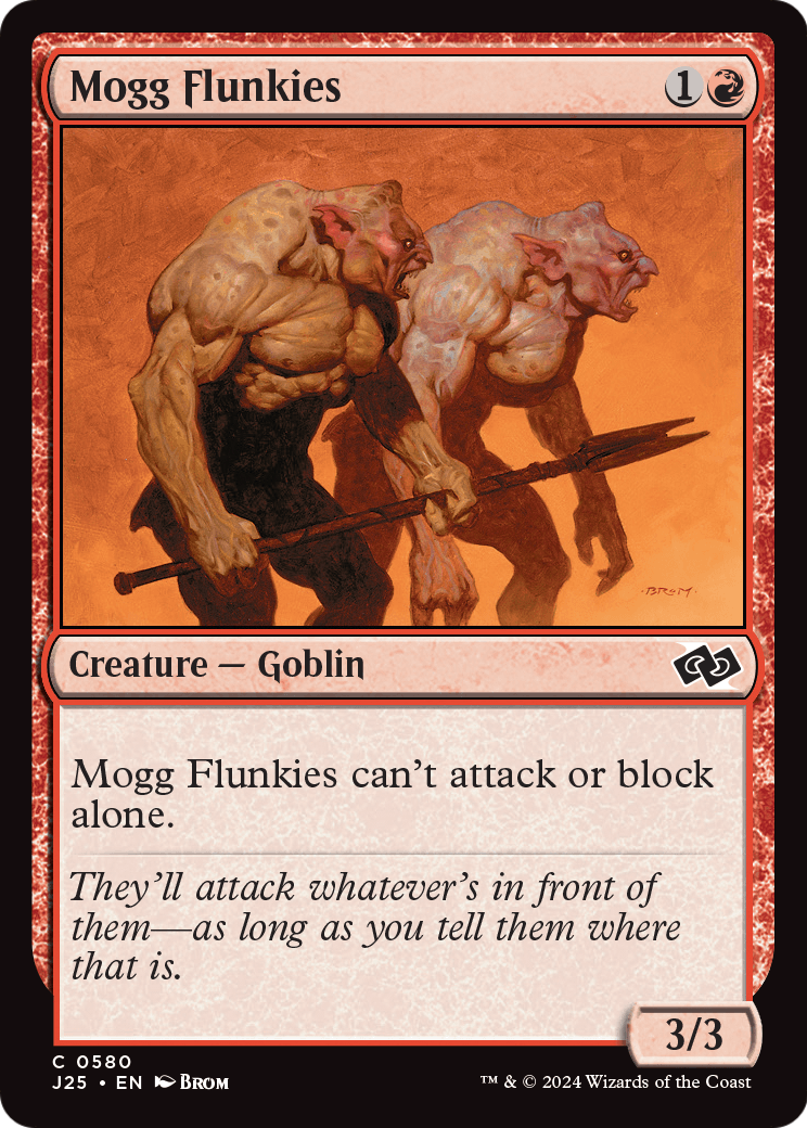 Mogg Flunkies (J25-580) [Foundations Jumpstart]