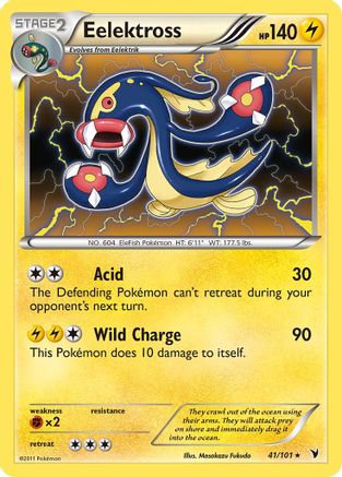 Eelektross (41/101) [Noble Victories] Holofoil - Holo Rare