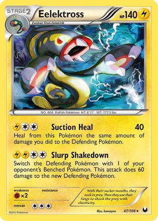 Eelektross (47/108) [Dark Explorers] Reverse Holofoil - Holo Rare