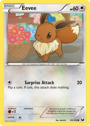 Eevee (083/108) [Dark Explorers] - Common