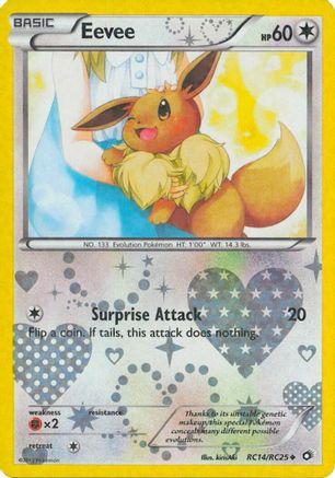 Eevee (RC14/113) [Legendary Treasures Radiant Collection] Holofoil - Uncommon
