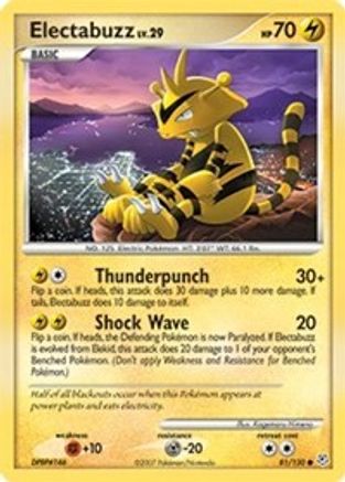 Electabuzz (081/130) [Diamond and Pearl] - Common
