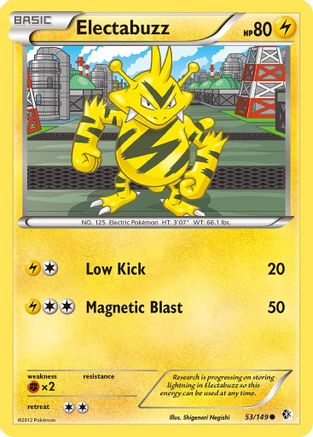 Electabuzz (053/149) [Boundaries Crossed] - Common