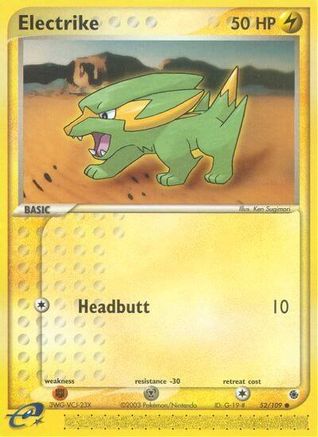 Electrike (52/109) [Ruby and Sapphire] - Common