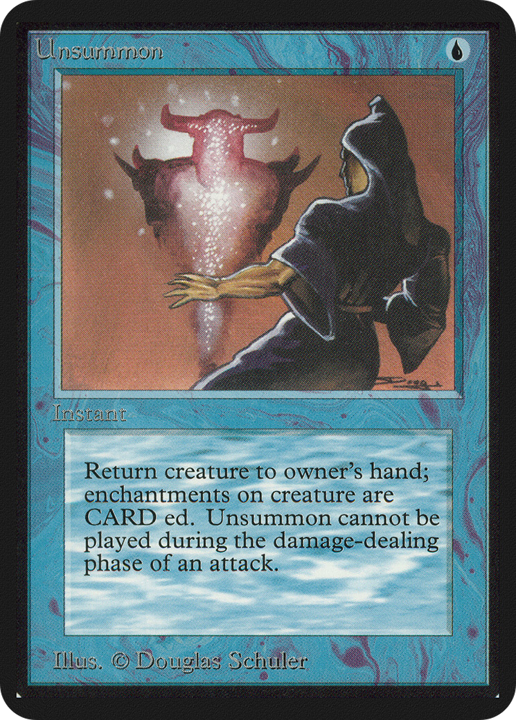 Unsummon [Limited Edition Alpha]