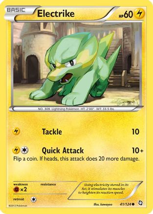Electrike (41/124) [Dragons Exalted] Reverse Holofoil - Common