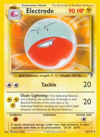 Electrode (22/110) [Legendary Collection] - Rare