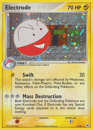 Electrode (005/101) [Hidden Legends] Holofoil - Holo Rare