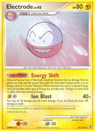 Electrode (26/132) [Secret Wonders] Reverse Holofoil - Rare