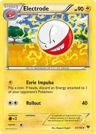 Electrode (45/146) [XY Base Set] - Uncommon