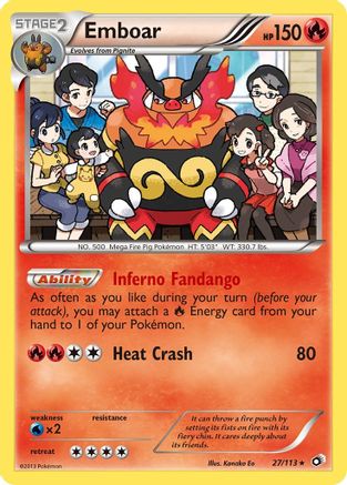 Emboar (027/113) [Legendary Treasures] Holofoil - Holo Rare