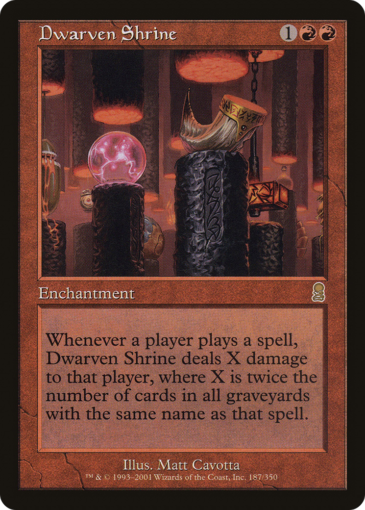 Dwarven Shrine (ODY-187) [Odyssey]