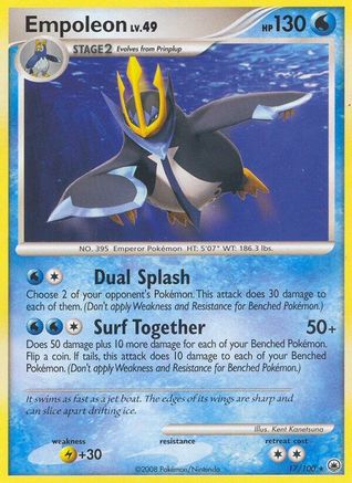 Empoleon (17/100) [Majestic Dawn] - Rare