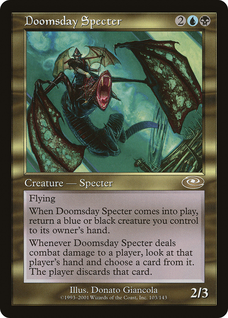 Doomsday Specter (PLS-103) [Planeshift] Foil