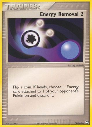Energy Removal (074/108) [Power Keepers] Reverse Holofoil - Uncommon