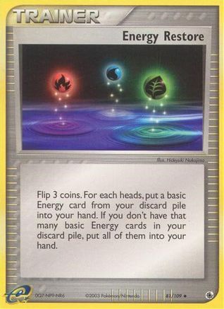 Energy Restore (81/109) [Ruby and Sapphire] - Uncommon