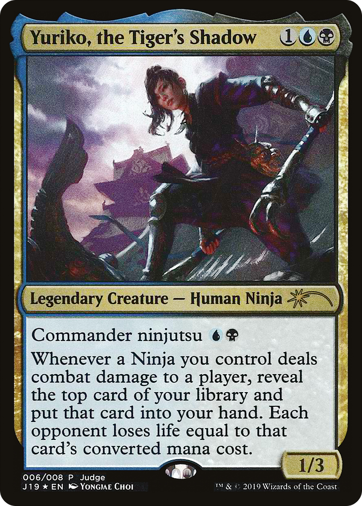 Yuriko, the Tiger's Shadow (JDG-006) [Judge Gift Cards 2019] Foil