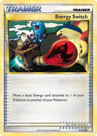 Energy Switch (091/123) [HeartGold SoulSilver] - Uncommon