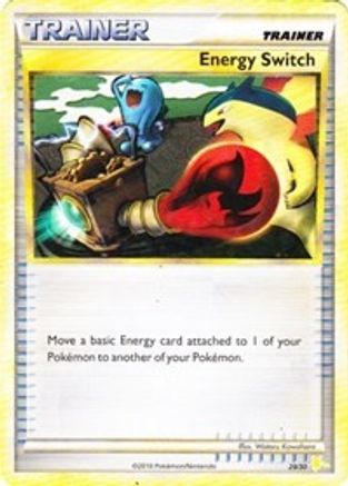Energy Switch (Raichu) (29) [HGSS Trainer Kit Gyarados & Raichu] - Common