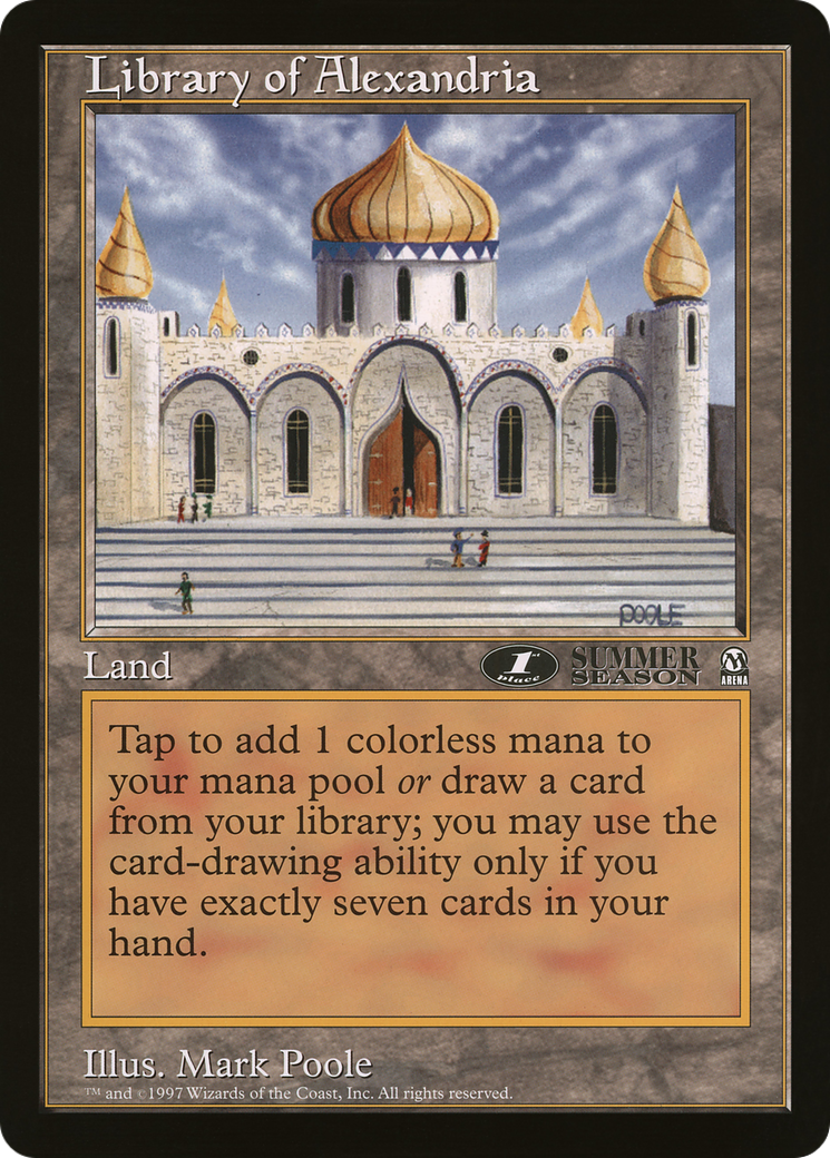 Library of Alexandria (OLEP-011) [Oversized League Prizes]
