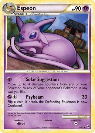 Espeon (4/95) [Call of Legends] Reverse Holofoil - Holo Rare