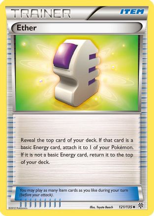 Ether (121/135) [Plasma Storm] Reverse Holofoil - Uncommon