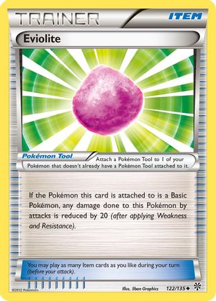 Eviolite (122/135) [Plasma Storm] Reverse Holofoil - Uncommon