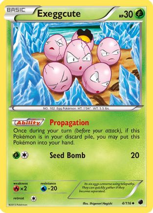 Exeggcute (004/116) [Plasma Freeze] - Uncommon