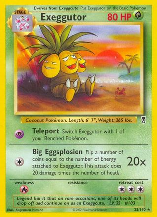 Exeggutor (23/110) [Legendary Collection] - Rare